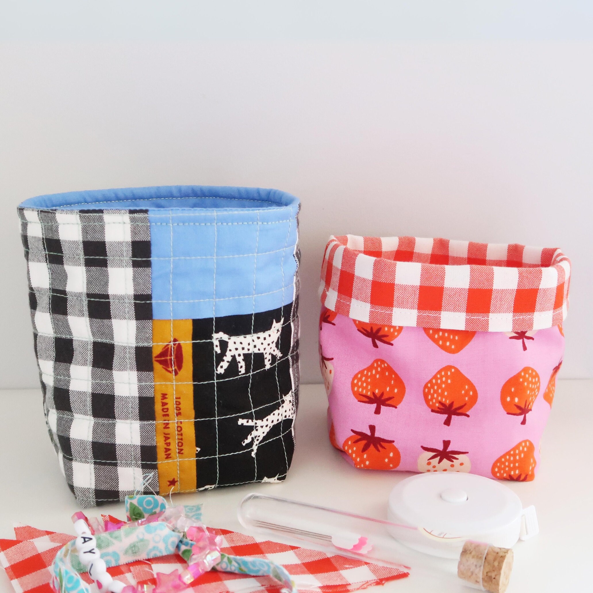Super Easy Basket - Digital Sewing Pattern (PDF), Video Tutorial ...