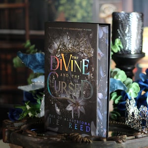 Deluxe Special Edition - The Divine & the Cursed | Signed YA Fantasy Romance Book | Sprayed Edges Hardcover Special Edition