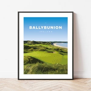 Ballybunion | Ireland | Golf | Travel | Print | Poster | Gift | Home Decor