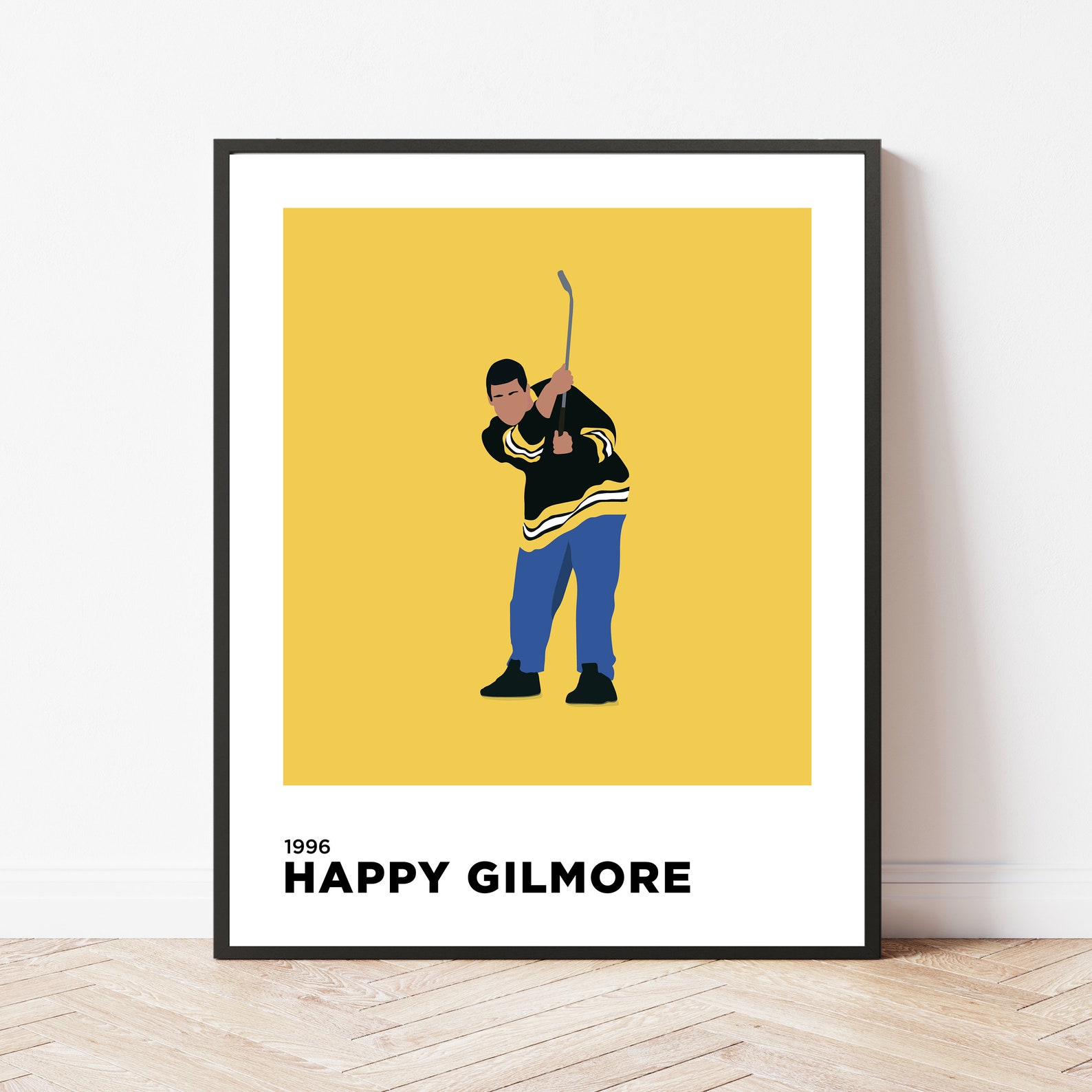 Happy Gilmore 1996 Golf Film Print Poster Gift Etsy UK