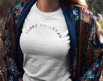 Hanukkah shirt,  Chanukah shirt, Jewish gift for women, Hanukkah tshirt, JSH
