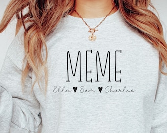 Personalized Meme Sweatshirt, Custom Meme Gifts, pregnancy announcement, new Meme gift, grandma gift, mothers day gift, Meme Shirt