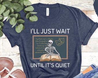 English Teacher Shirt, Back to School tshirt, English teacher gift, teacher appreciation, Funny teacher t-shirt, Reading Teacher shirt