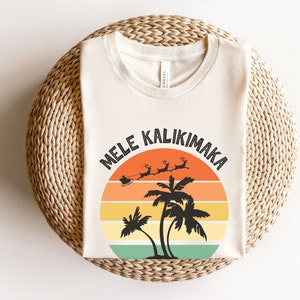 Mele Kalikimaka hawaiian christmas shirt holiday shirts aloha christmas Christmas vacation shirt tropical christmas tshirt