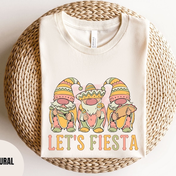 Lets Fiesta Shirt, Cinco de mayo shirt, Fiesta bachelorette party, Mexican party shirt, Day of the Dead, Sombrero mexicano graphic tee