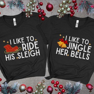 Couples Christmas shirts, Matching Couples Christmas shirt, Mom Dad Christmas party, Couples Christmas Pajamas top, Funny Couples Xmas shirt