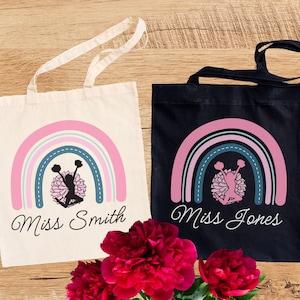 Personalized Cheer Tote Bag, Custom Cheer Coach Gifts, Cheerleading Coach Gift, Cheer Coach Appreciation Gift, Cheer Coach
