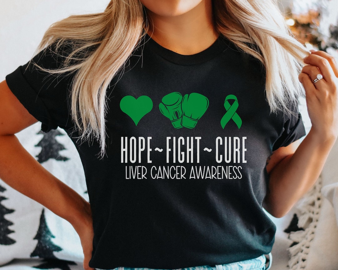 Liver Cancer Shirt, Liver Cancer Support Shirt, Liver Cancer Awareness ...