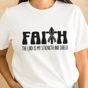 Skin Cancer Shirt, Skin Cancer support shirt, Skin Cancer Awareness shirt, Skin Cancer Warrior t-shirt, Supporter crew tee
