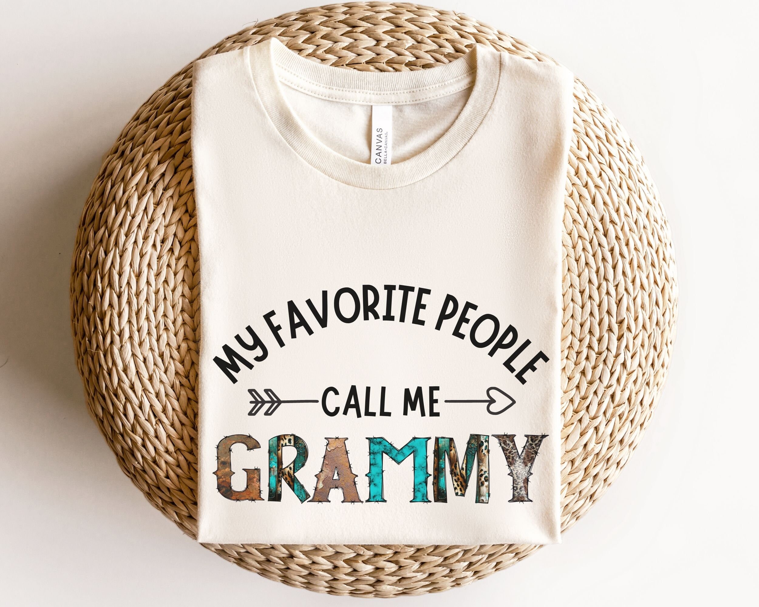 My Favorite People Call Me Grammy T-Shirt My Favorite People Call Me Grammy T-Shirt