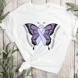 Stomach Cancer Shirt, Stomach Cancer support shirt, Stomach Cancer Awareness shirt, Stomach Cancer Warrior t-shirt, Supporter crew tee