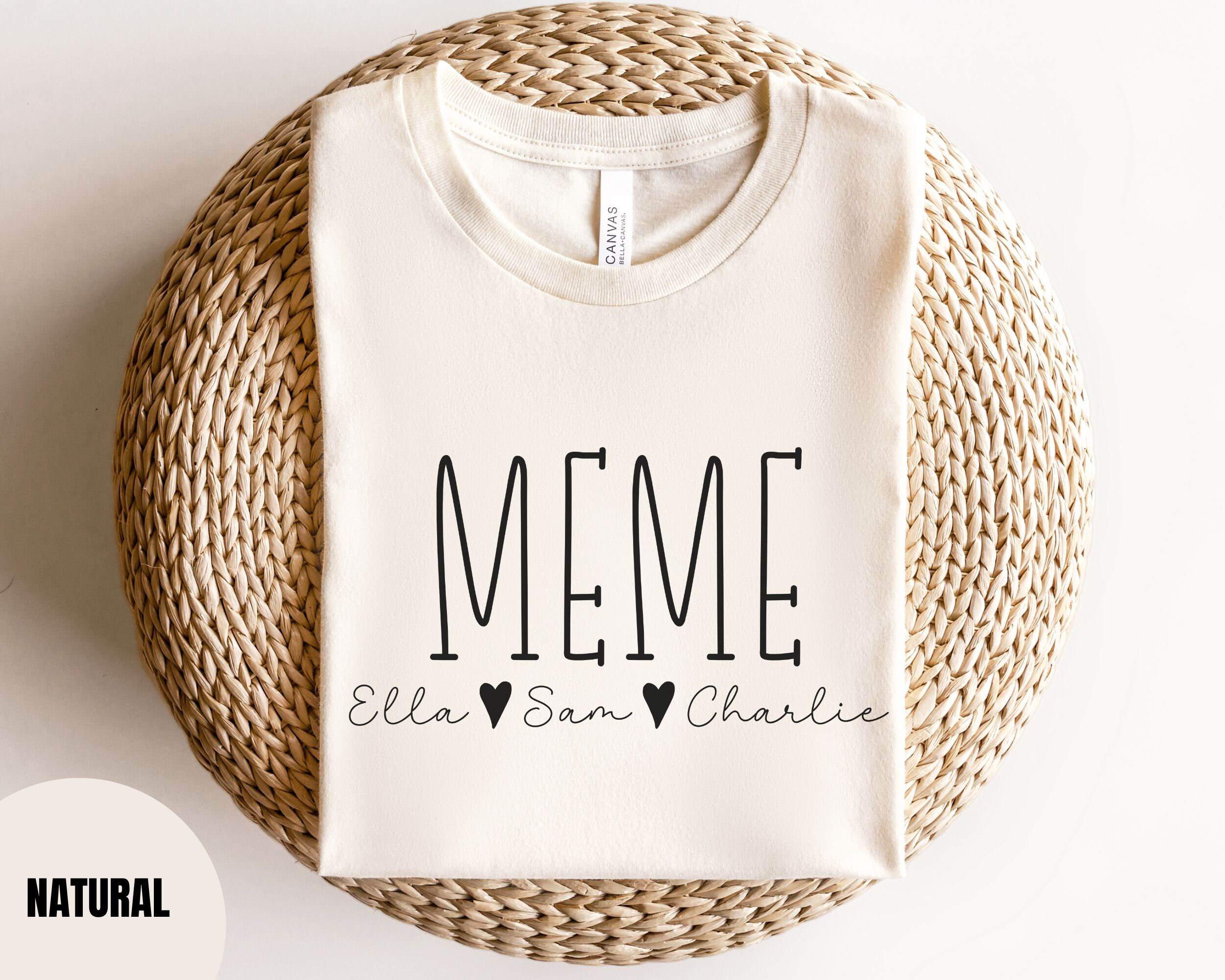 Personalised Meme Shirt, Custom Meme Gifts, pregnancy announcement, new Meme gift, grandma gift, mothers day gift, future Meme