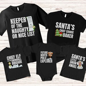 Family Group Christmas Shirts, Family Christmas t-shirts, Funny Christmas shirt, Matching Christmas tees, Custom Christmas T-Shirts