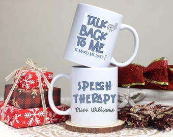 Personalized Speech Language Pathologist Mug - "Everyone Deserves A Voice" 11oz Ceramic Gift For SLP & Assistants