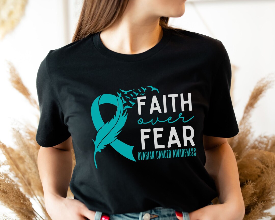 Support Ovarian Cancer Awareness T Shirt