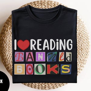 Banned Books Shirt, I Read Banned Books, Bookish Shirt, Librarian Gifts, Reading Shirt, Reader Tee