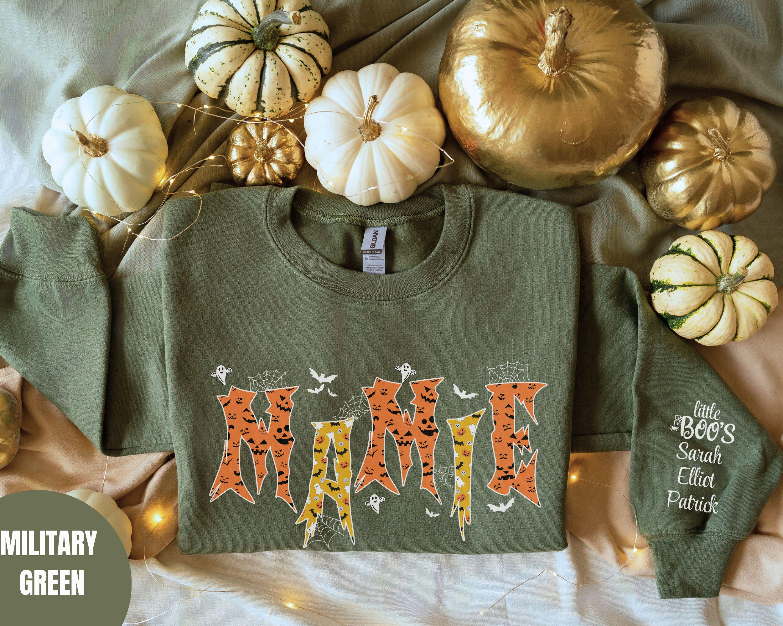 Sweat-shirt Personnalisé Pour Maman D'Halloween