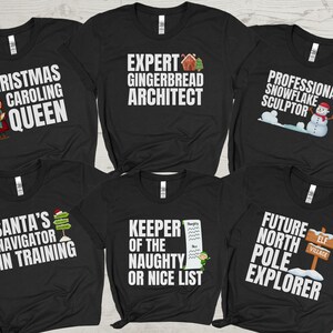 Matching Family Christmas Pajamas top, Group Christmas Shirts, Family Christmas t-shirts, Custom Christmas T-Shirts, Funny Christmas pjs