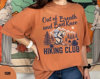 Funny Hiking Shirt, Retro Hiking Lover T-Shirt, Hiking Group Trail Shirt, forestcore shirt, Hiking gift for mom, mountain shirt, Hiker gift