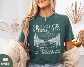 Vintage National Park Shirt, Comfort Colors National Park Lovers Shirt, Hiking Shirt, National Park Gift for Traveler, Camping t-shirt