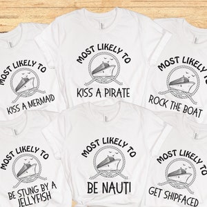 Most Likely to Cruise Shirts, Family Cruise Shirts, Funny Cruise Shirts, Matching Cruise Shirt, Group Cruise Shirts, Custom Cruise T-Shirts