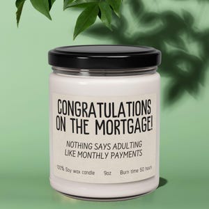 Housewarming Candle, New Homeowner Gift, New House Gift, Condo Owner Closing Day Gift, Neighbor Moving Gift, New Apartment Gift