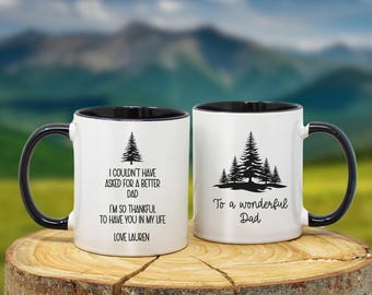 Benutzerdefinierte Papa Becher Geschenk, Vatertagsgeschenk vom Sohn, personalisiertes Papa Hochzeitsgeschenk von der Braut, Papa Geburtstagsgeschenk von der Tochter