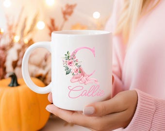 Custom Name Ballet Mug, Personalized Ballerina Gifts for Daughter, Granddaughter or Sister, Ballet Class Gift, Recital Present for Dancer