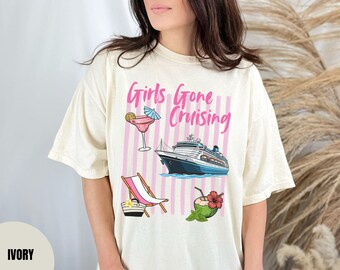 Girls Gone Cruising Shirt, Cruise Bachelorette Shirts, Matching Cruise Shirt, Girls Trip Shirt, Vacation T-Shirt, Cruise Squad tee