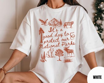 Vintage National Park Shirt, Comfort Colors National Park Lovers Shirt, Hiking Shirt, National Park Gift for Traveler, Camping t-shirt