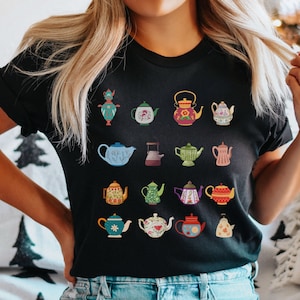 Tea Kettle shirt Cottagecore shirt Cottage Core Clothing Tea Drinker Gift Aesthetic Clothes Tea Crewneck Gift for Tea Lovers