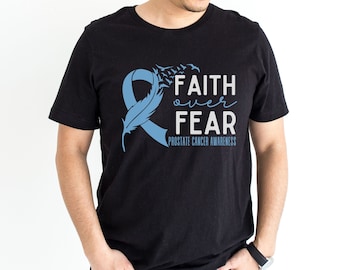 Prostate Cancer Shirt, Prostate Cancer support shirt, Prostate Cancer Awareness shirt, Prostate Warrior t-shirt, Supporter crew tee