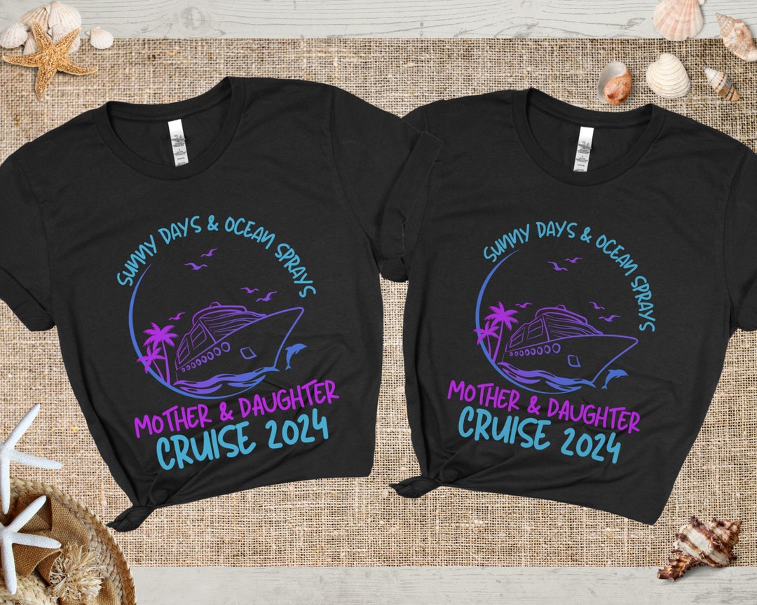 Mother Daughter Cruise Shirts, Matching Mom and Me Shirts, Vacation ...