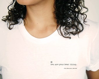Chemise Toni Morrison | -shirt vous êtes votre meilleur atout | Chemise citation