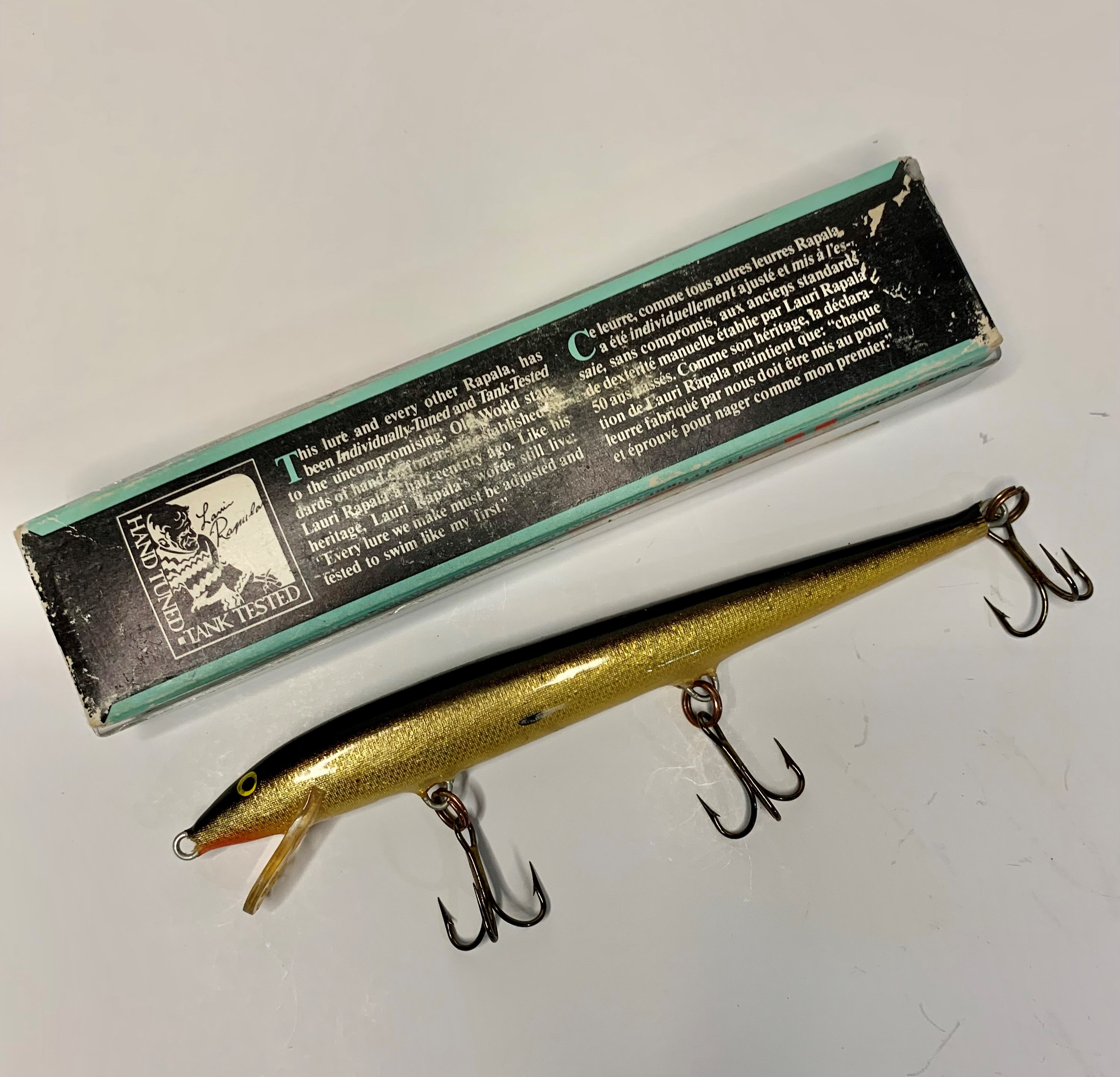 Original 1970 RAPALA FLOATING Fishing Lures Lot of 3 Manufactured in  Finland Vintage Tackle Stocking Stuffer for Him -  Denmark