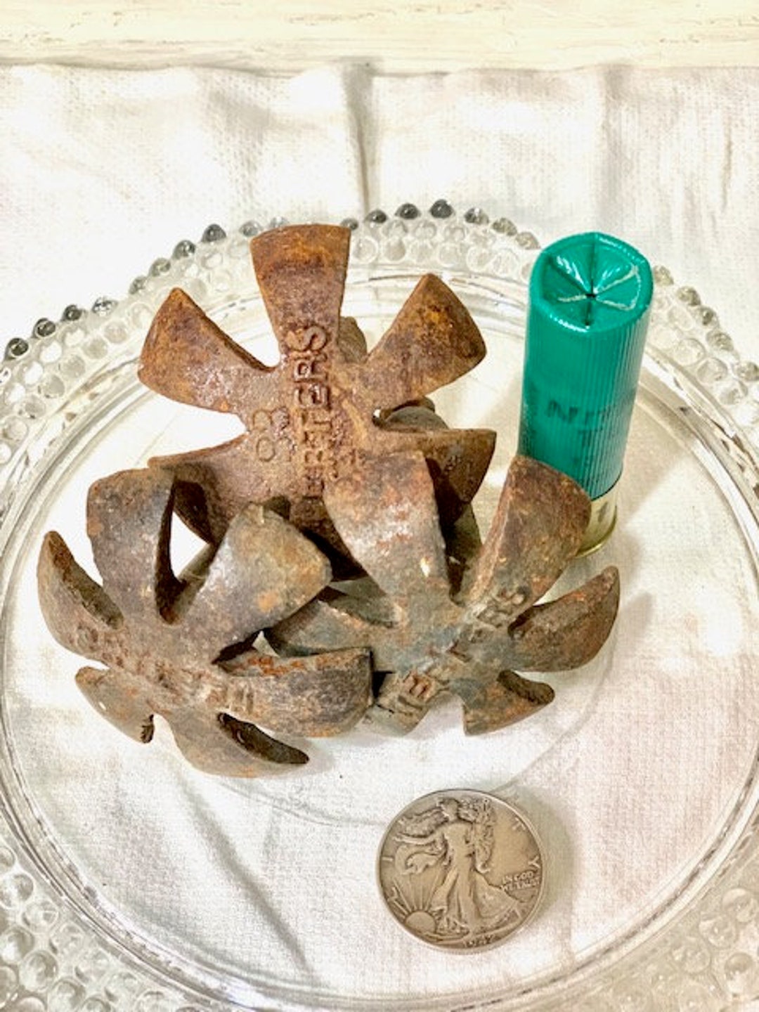 Vintage Cast Iron Duck Decoy Weights Lots of Three Etsy