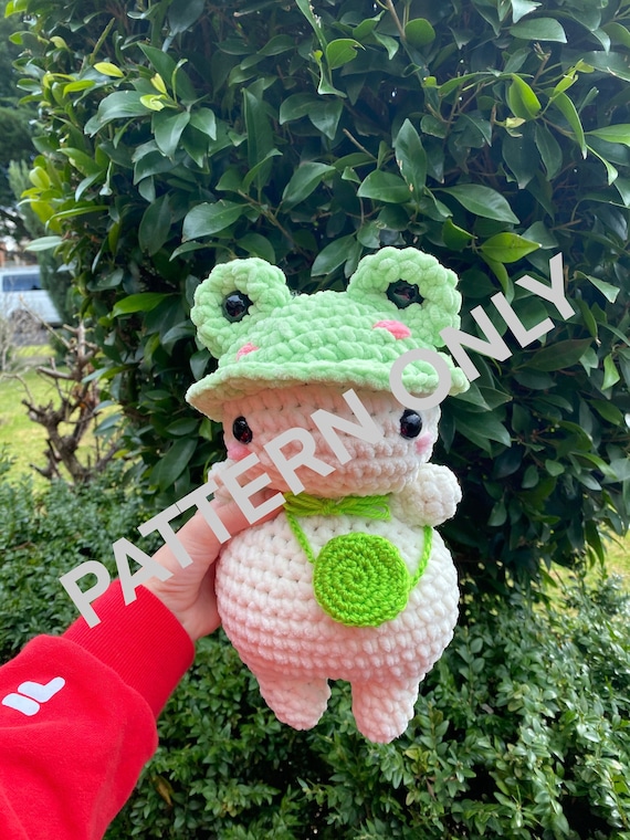 PATTERN ONLY Froggy Bucket Hat Mushie Expansion Pattern