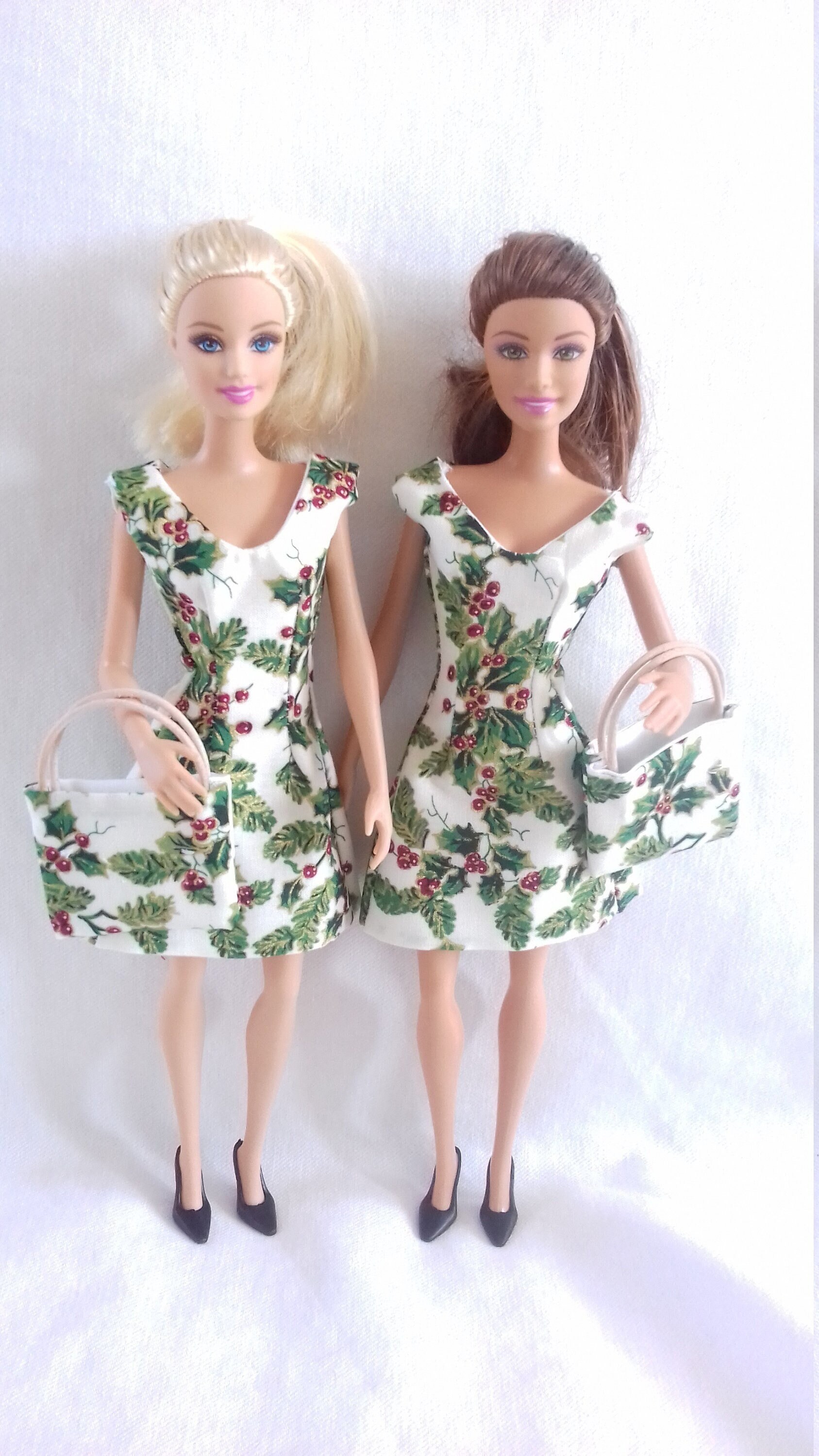 Barbie 12" Fashion Doll 4 paire vert Chaussures Barbie 12" Fashion Doll 4 paire vert Chaussures
