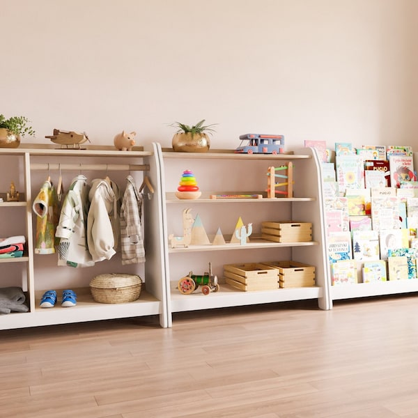 Montessori Furniture Shelves Etsy