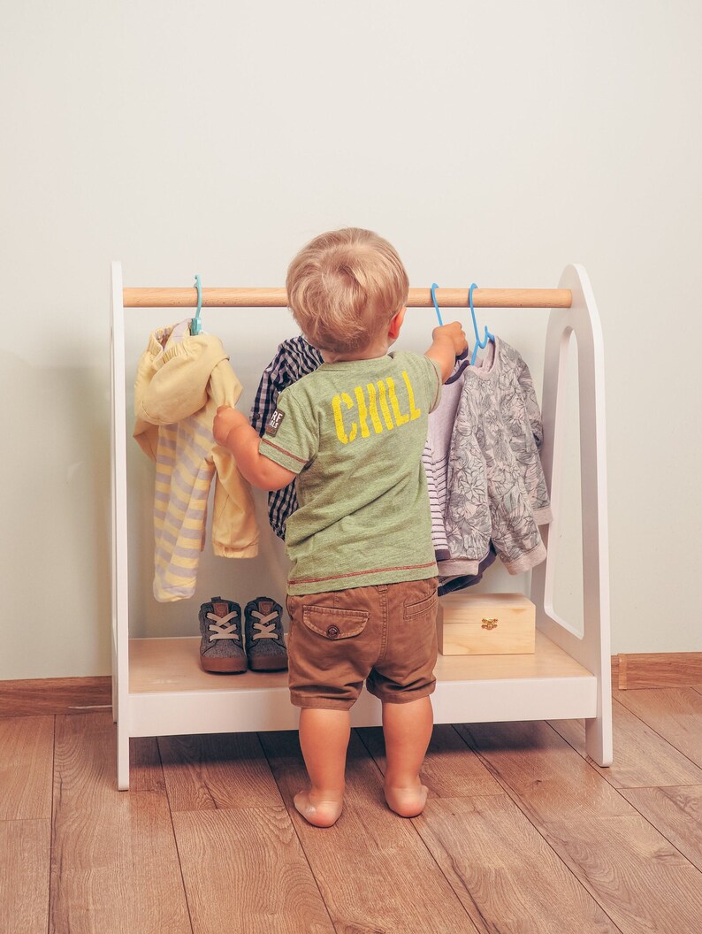 Kids Clothing Rack Dress up Rack Dress up Storage Etsy