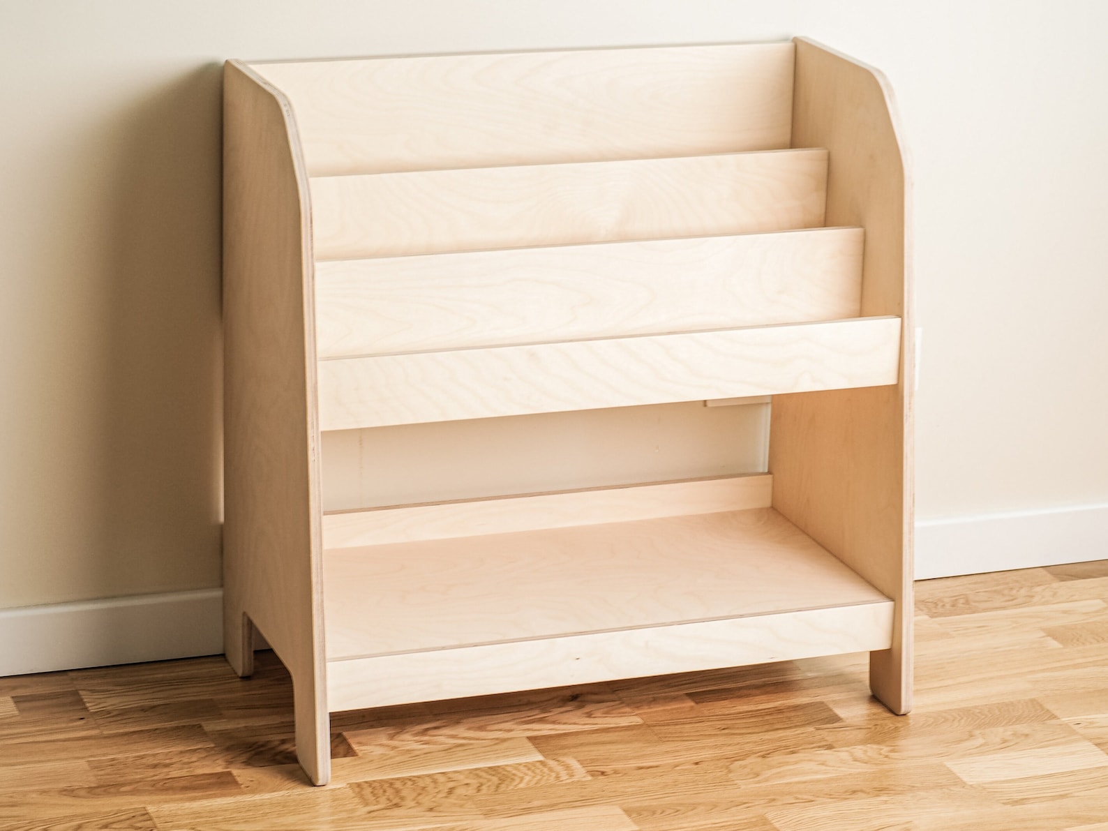 Montessori Bookshelf and Toy Storage Nursery and Playroom Etsy