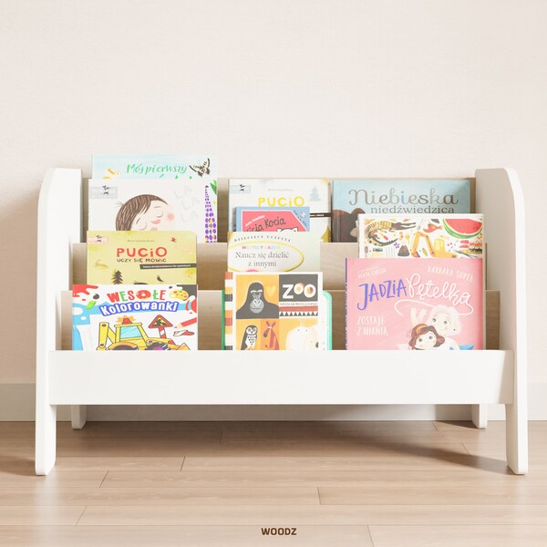Low Bookshelf Etsy
