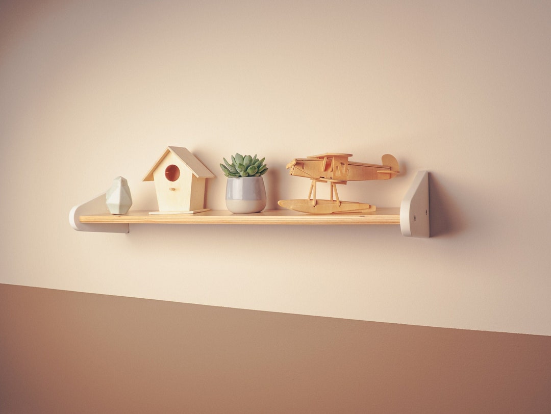 Montessori Floating Shelf for Kids Hanging Shelf Etsy