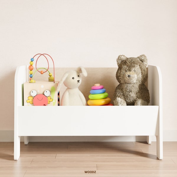 Coffre de rangement pour jouets, boîte de rangement pour chambre d'enfants, meubles de salle de jeux pour enfants