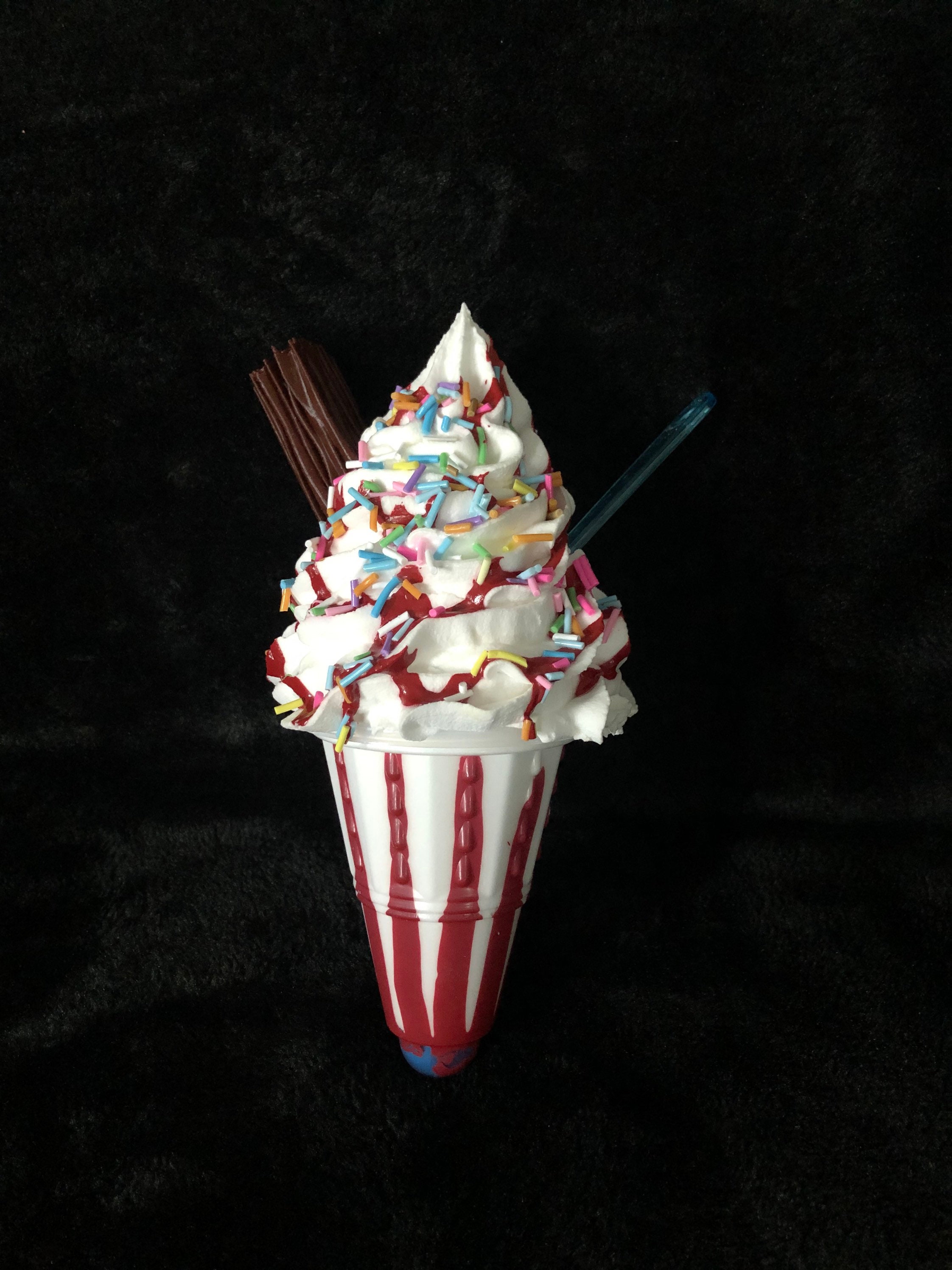 Life Sized SCREWBALL ICECREAM Display / Prop / Fake Bake for Etsy UK