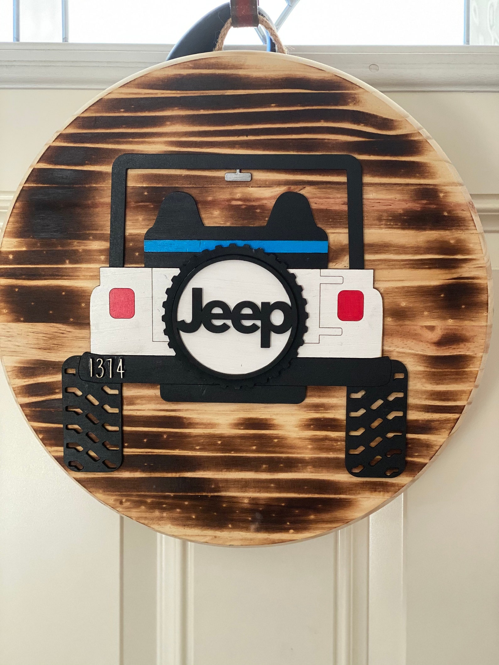 Jeep interchangeable door hanger Etsy