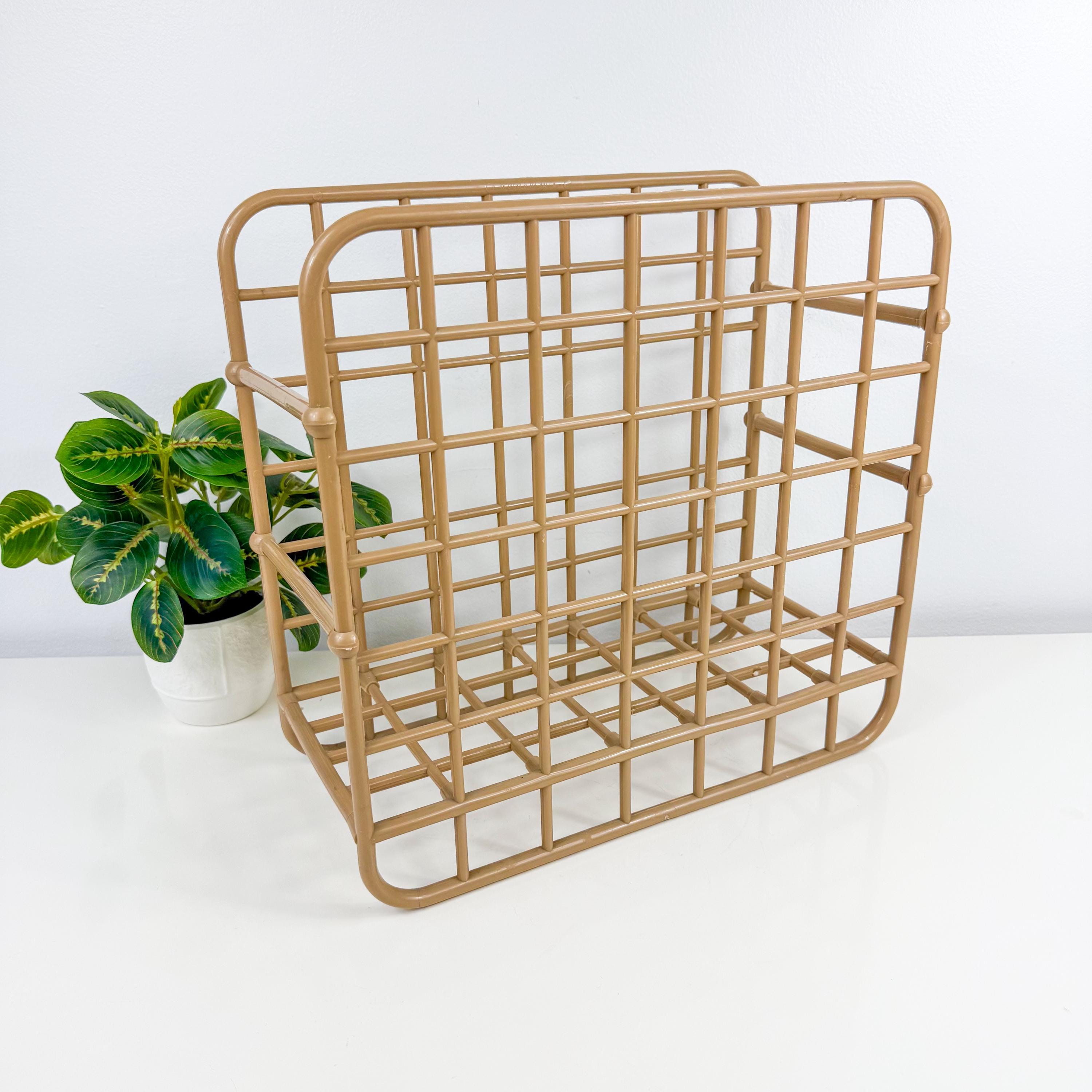 80s Yaffa Beige Modular Grid File Holder: Retro Desk Organizer - Etsy