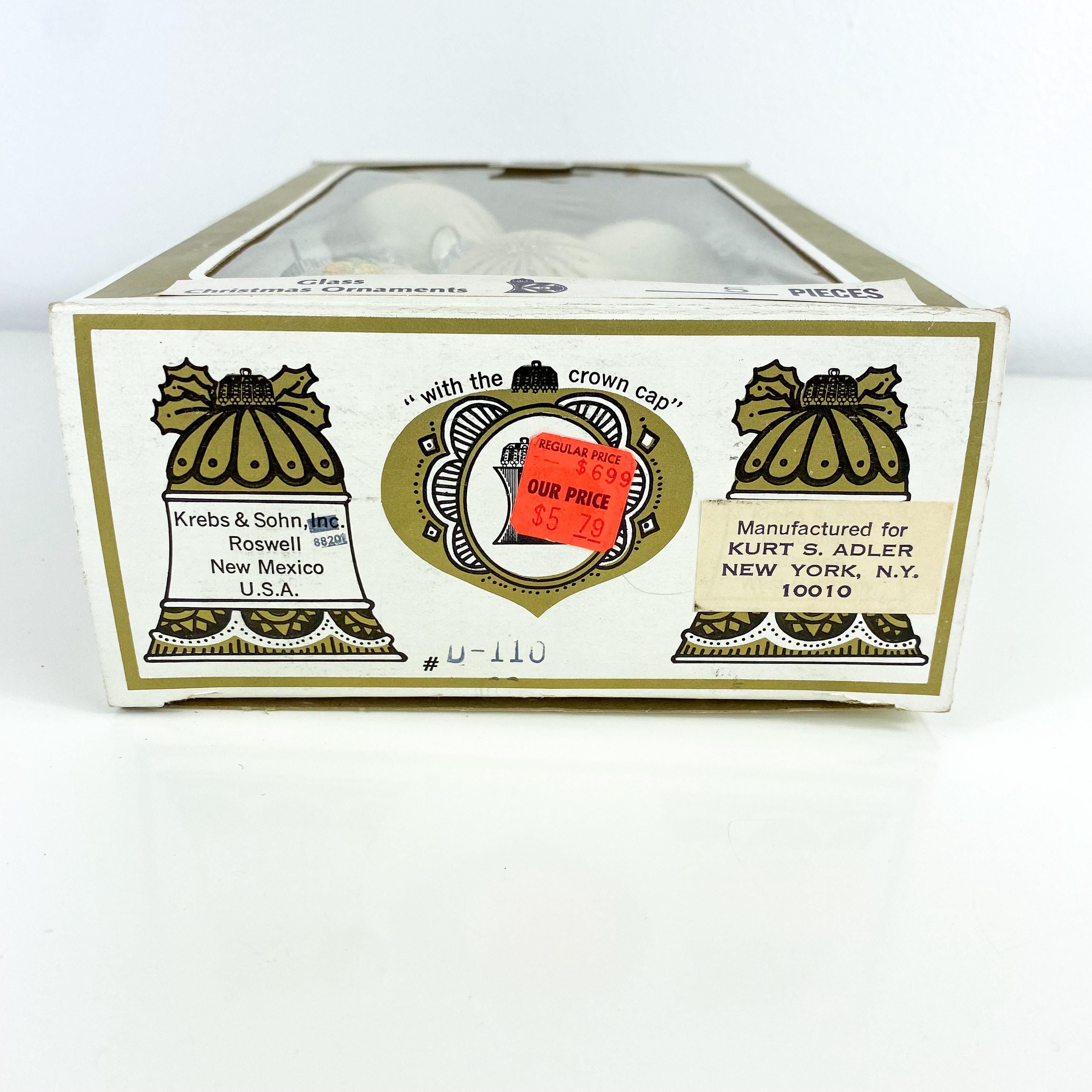 ヴィンテージゴールドスターバーストクリスマスオーナメント：1960年代