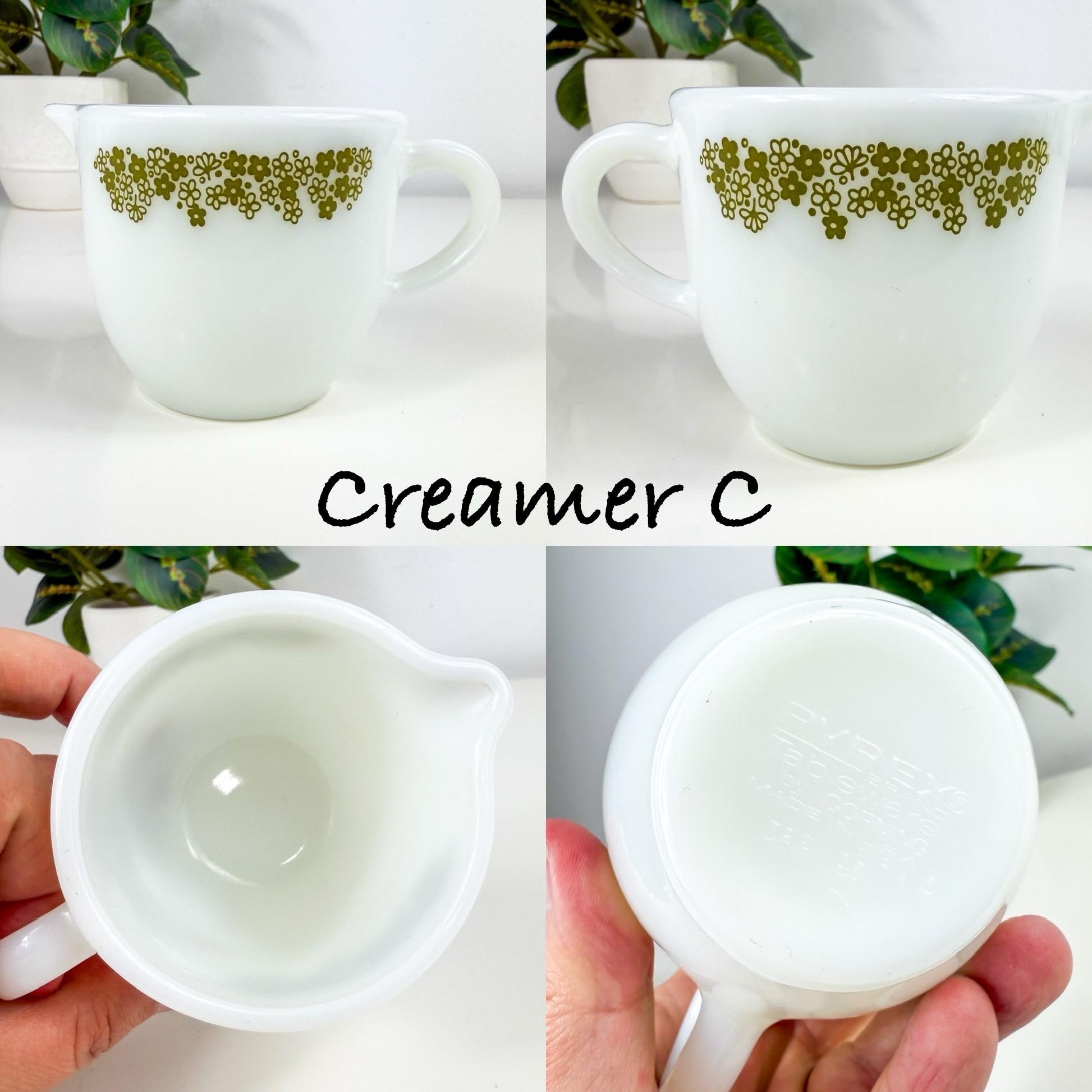 ヴィンテージ パイレックス スプリングブロッサム クリーマー #53