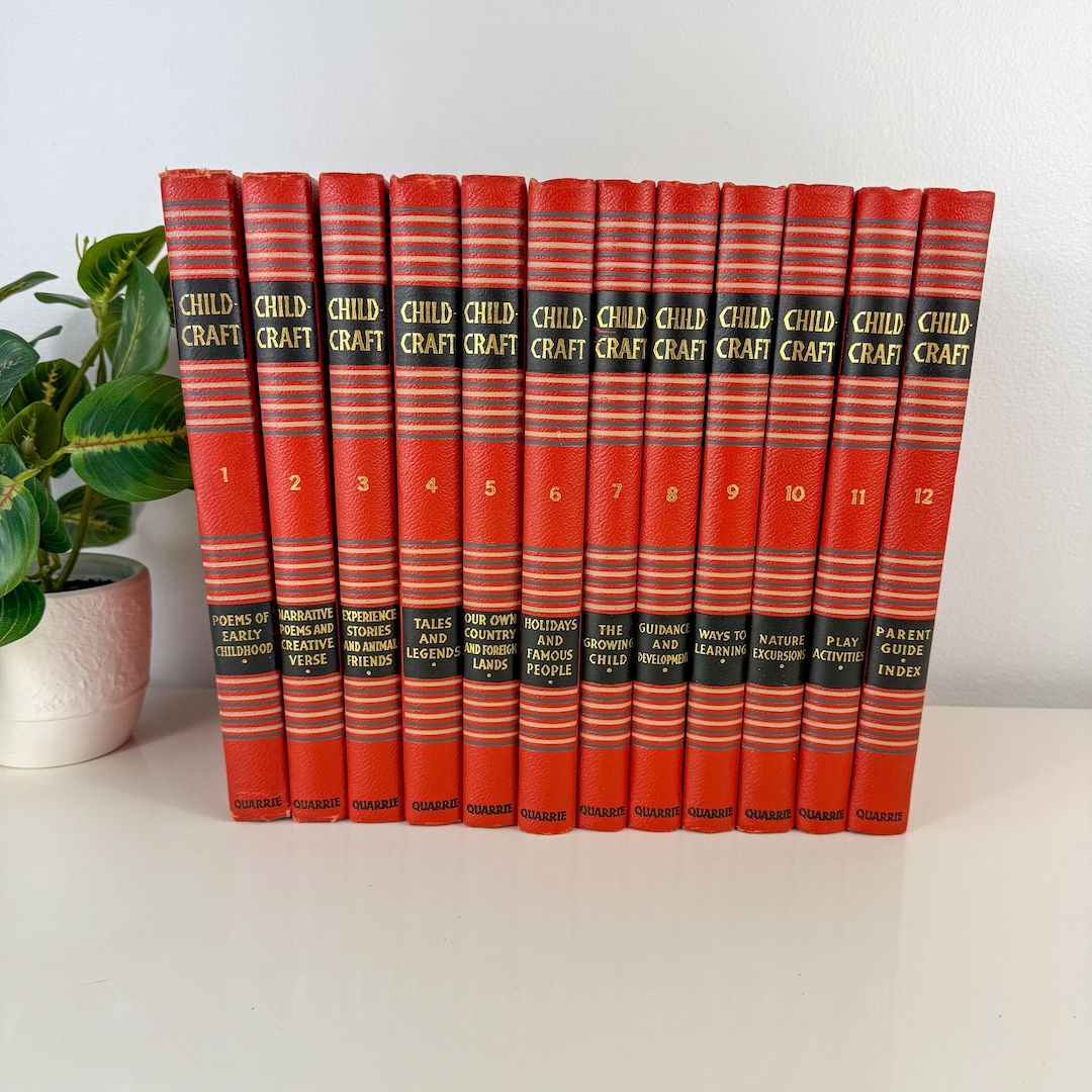 1942 Childcraft How and Why Library Set of 12, Children's Poetry ...